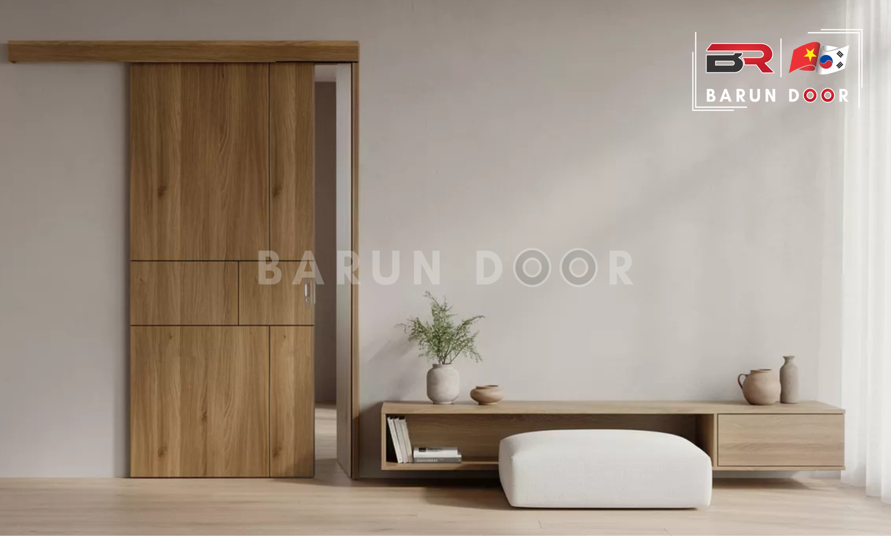 cửa nhựa abs h&agrave;n quốc barun door