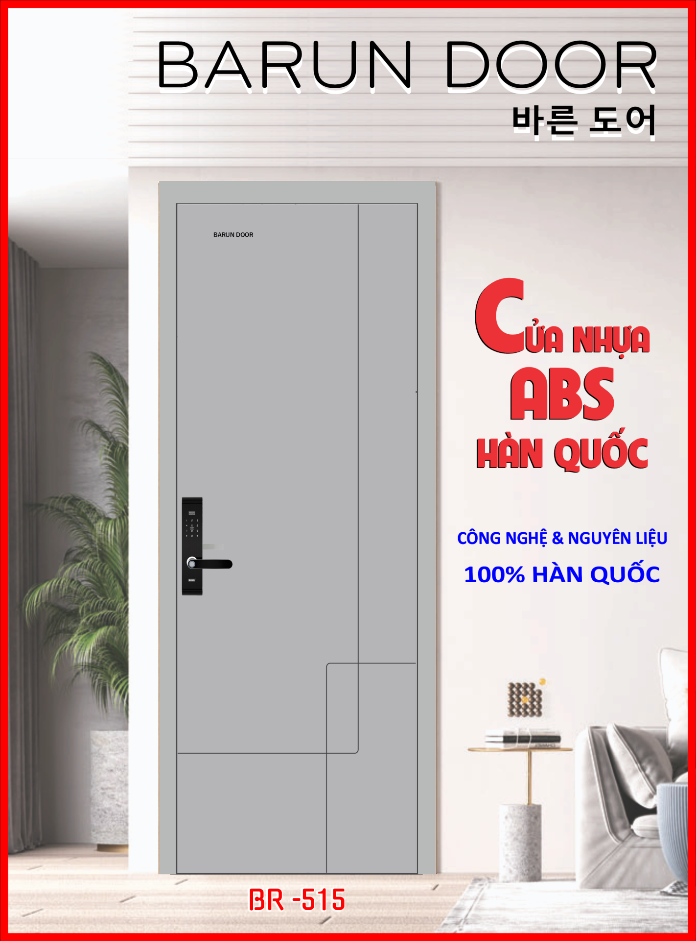 Cửa ABS Hàn Quốc