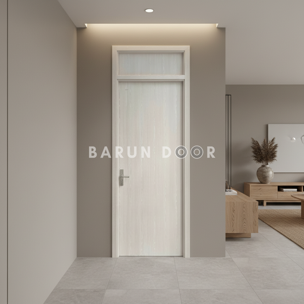 cửa nhựa abs h&agrave;n quốc barun door mẫu ofix abs l&agrave;m cửa ph&ograve;ng ngủ đẹp