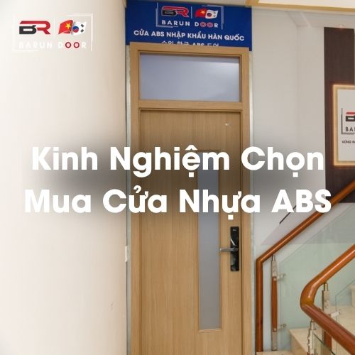 Kinh Nghiệm Chọn Mua Cửa Nhựa ABS: Nhận Diện Nhựa Nguyên Sinh Và Tái Chế