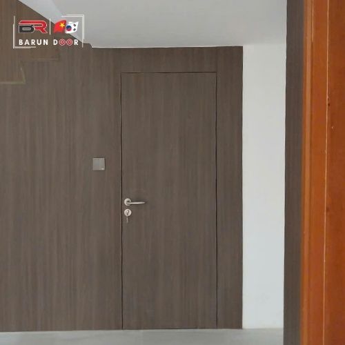 cửa nhựa giả gỗ abs hàn quốc barun là cửa giấu khuôn, xu hướng thẩm mỹ mới