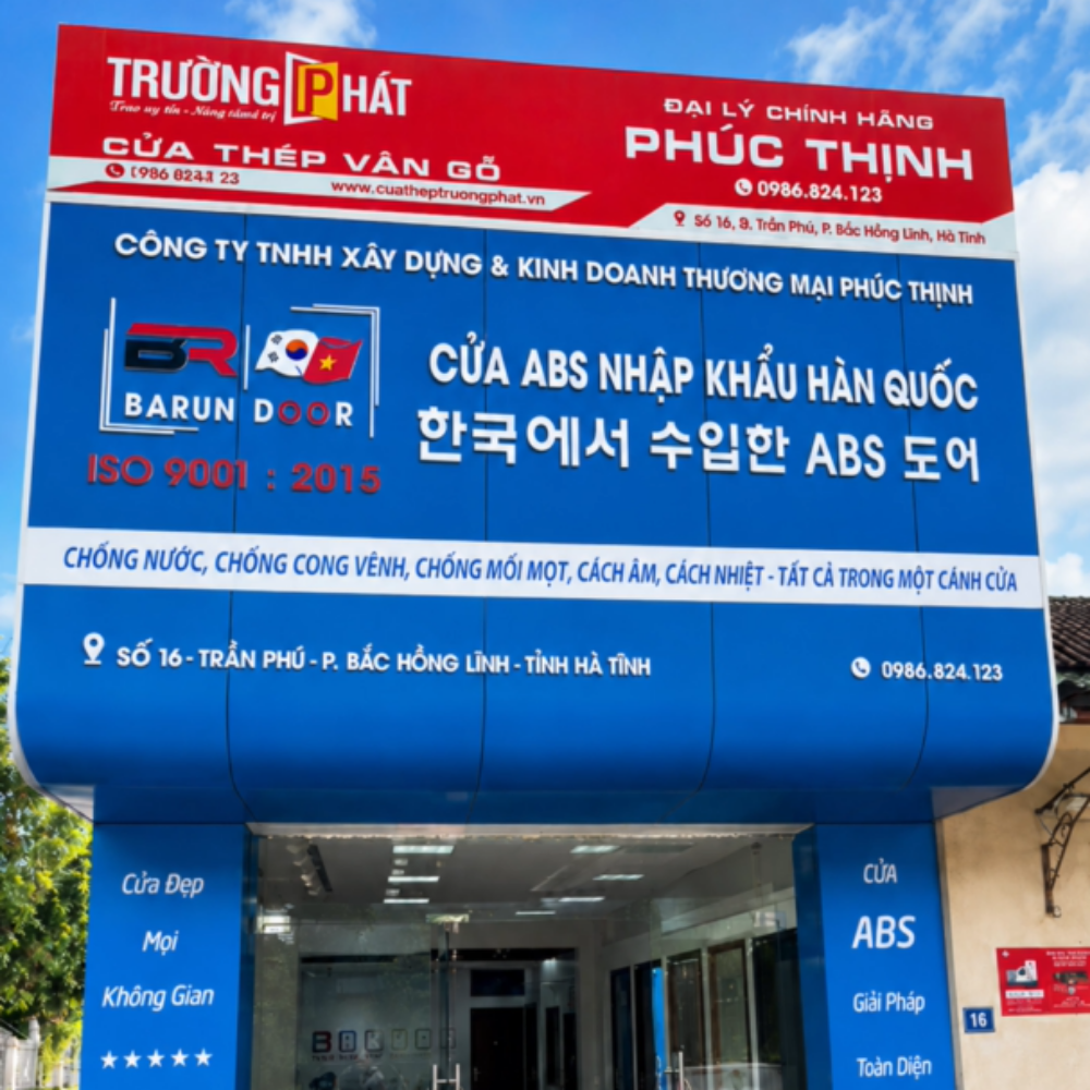 BARUN DOOR ĐÃ CÓ MẶT TẠI SHOWROOM PHÚC THỊNH ĐỂ BẠN TỰ TAY KIỂM CHỨNG VẬT LIỆU