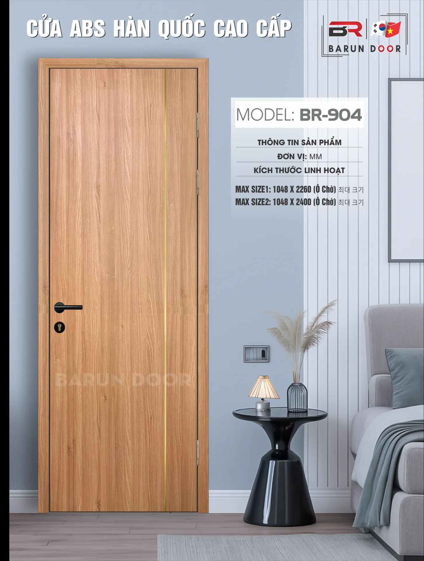CỬA CHỈ NHÔM BR-904