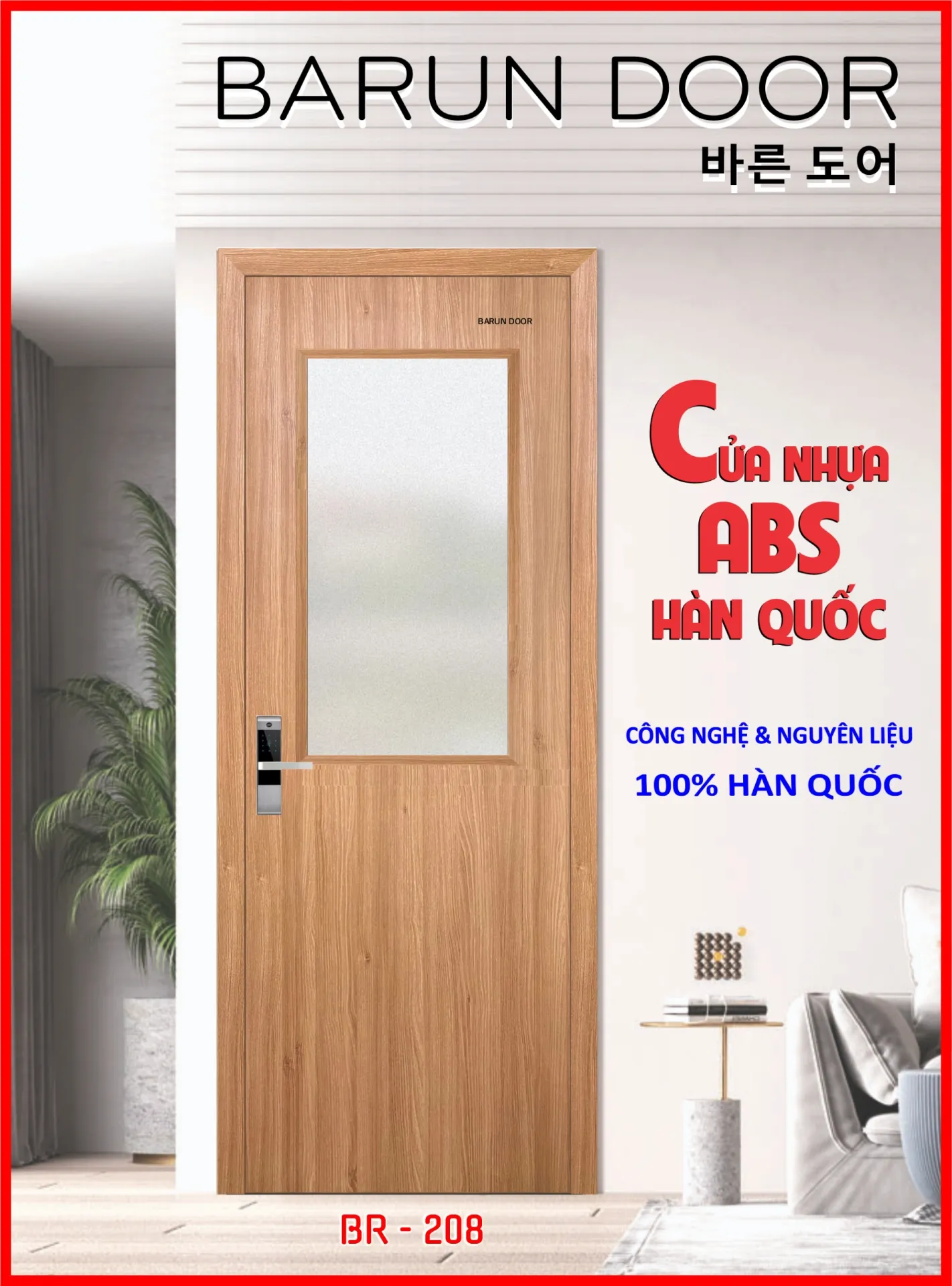 CỬA Ô KÍNH BR-208