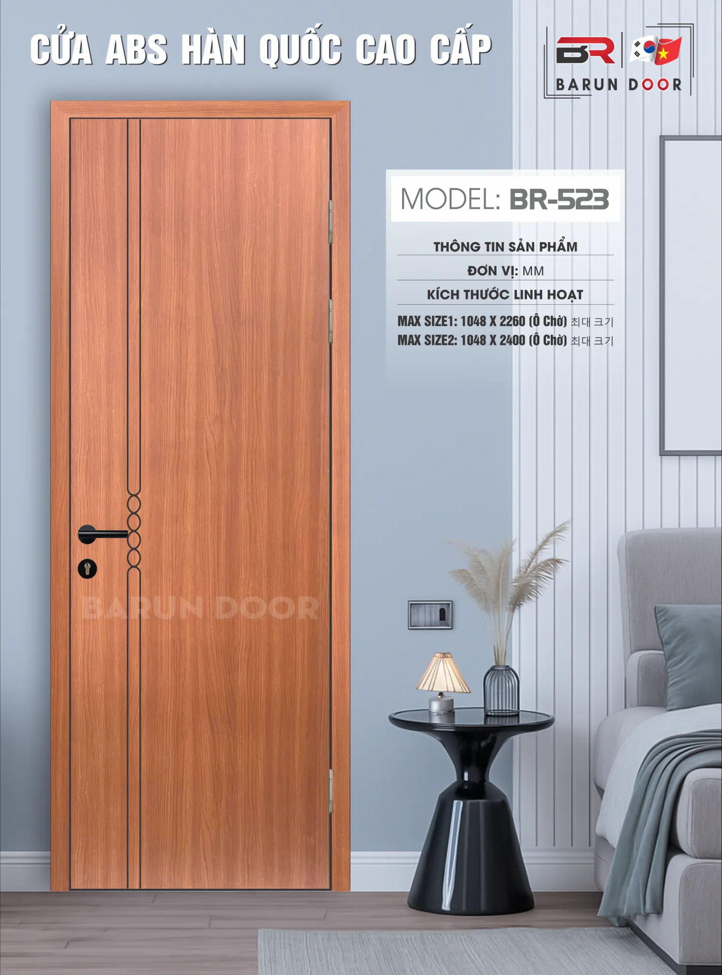 CỬA THIẾT KẾ BR-523