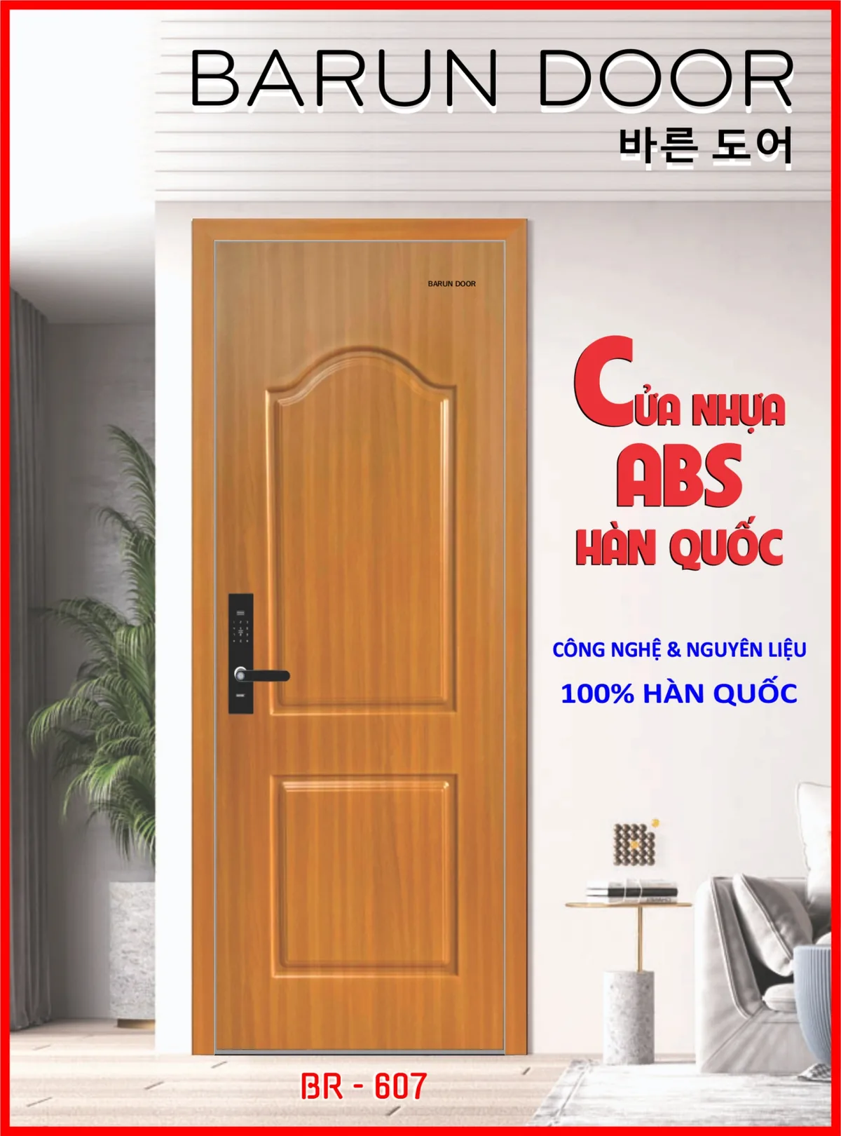 CỬA HUỲNH ÂM BR-607