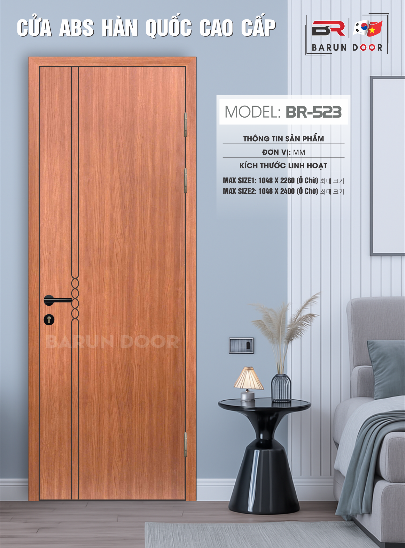 CỬA THIẾT KẾ BR-523
