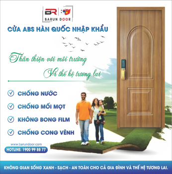 Cửa ABS Hàn Quốc Thân Thiện Với Môi Trường, Giải Pháp Xanh Cho Mọi Công Trình