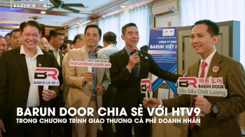 BARUN DOOR CHIA SẺ CÙNG HTV9 TẠI SỰ KIỆN GIAO THƯƠNG COFFEE DOANH NHÂN THÁI BÌNH MIỀN NAM
