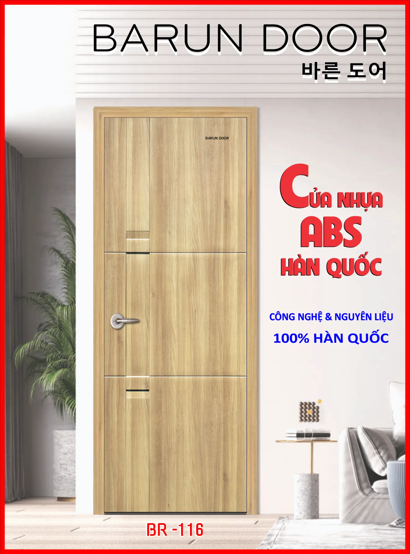 CỬA HUỲNH BR-116
