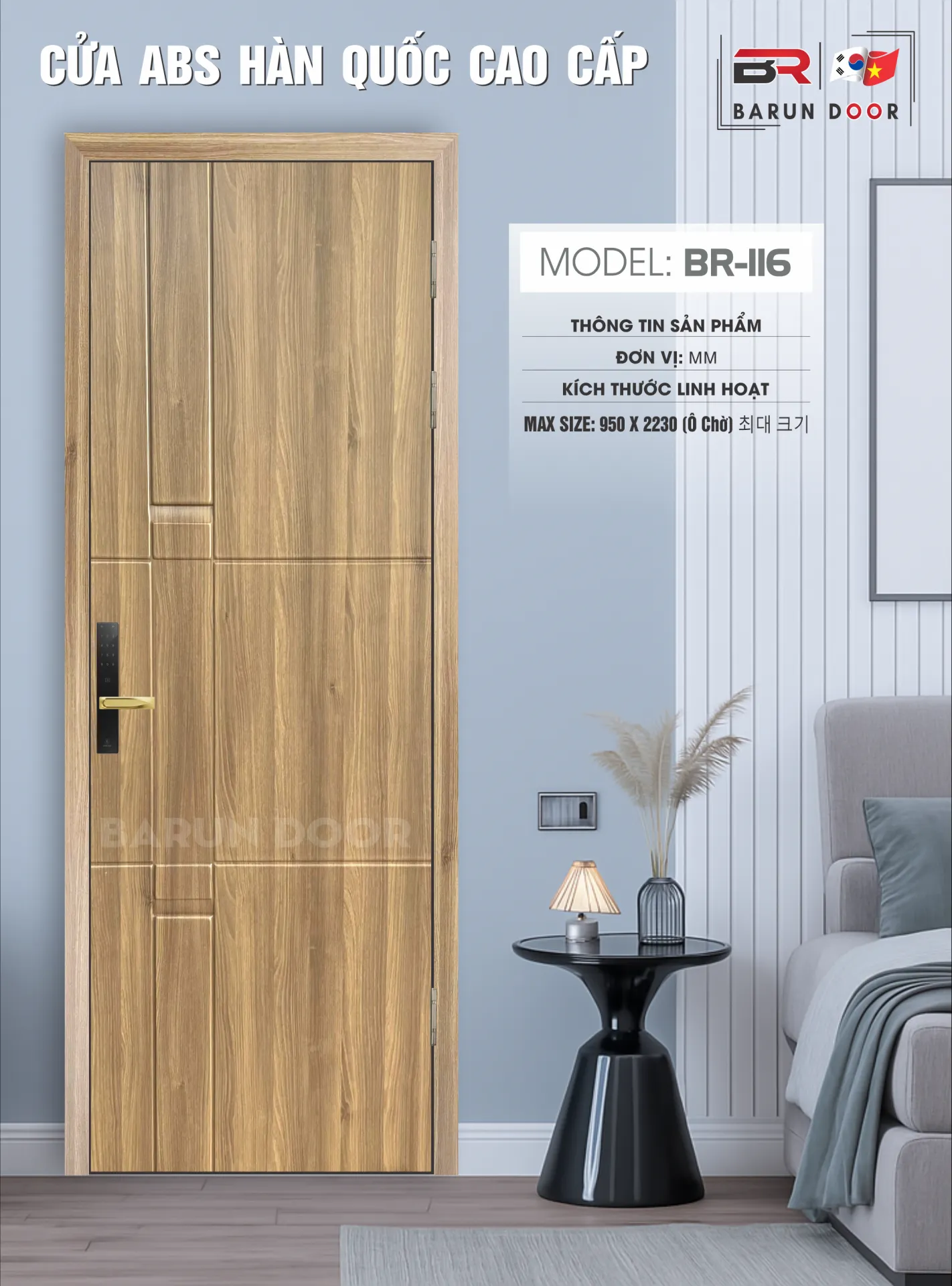 CỬA HUỲNH BR-116