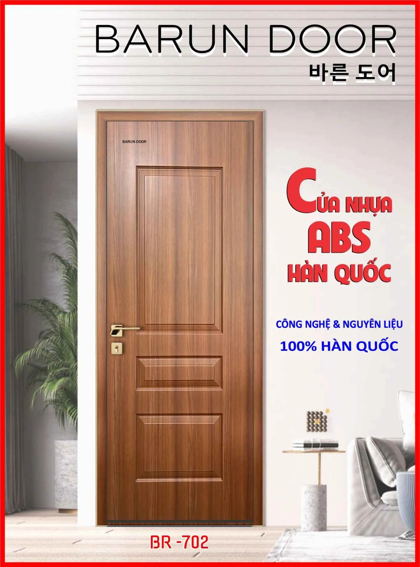 CỬA HUỲNH ÂM BR-702