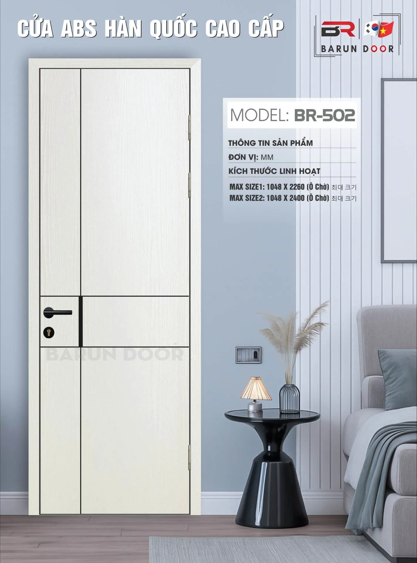 CỬA THIẾT KẾ BR -502