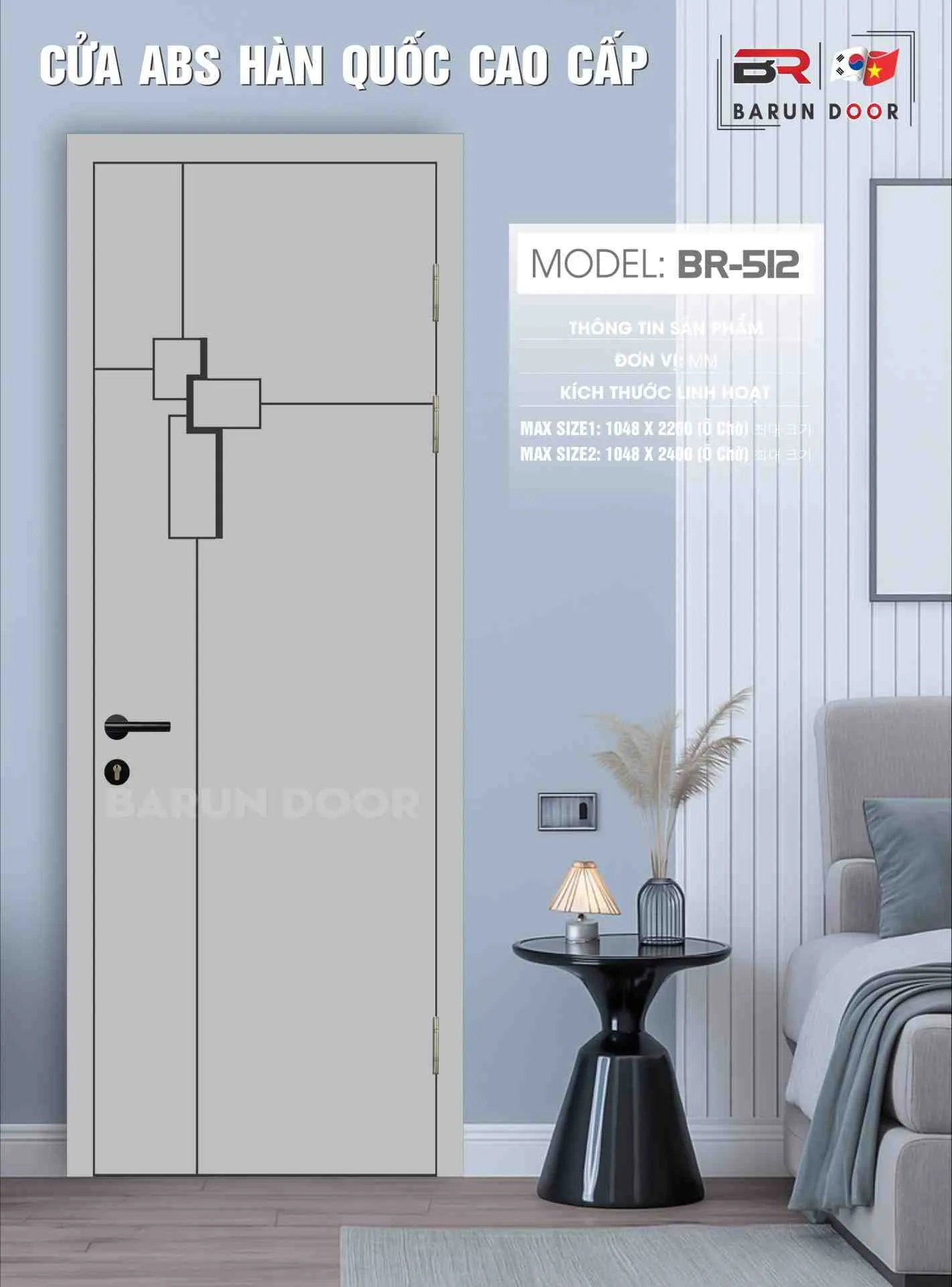 CỬA THIẾT KẾ BR-512