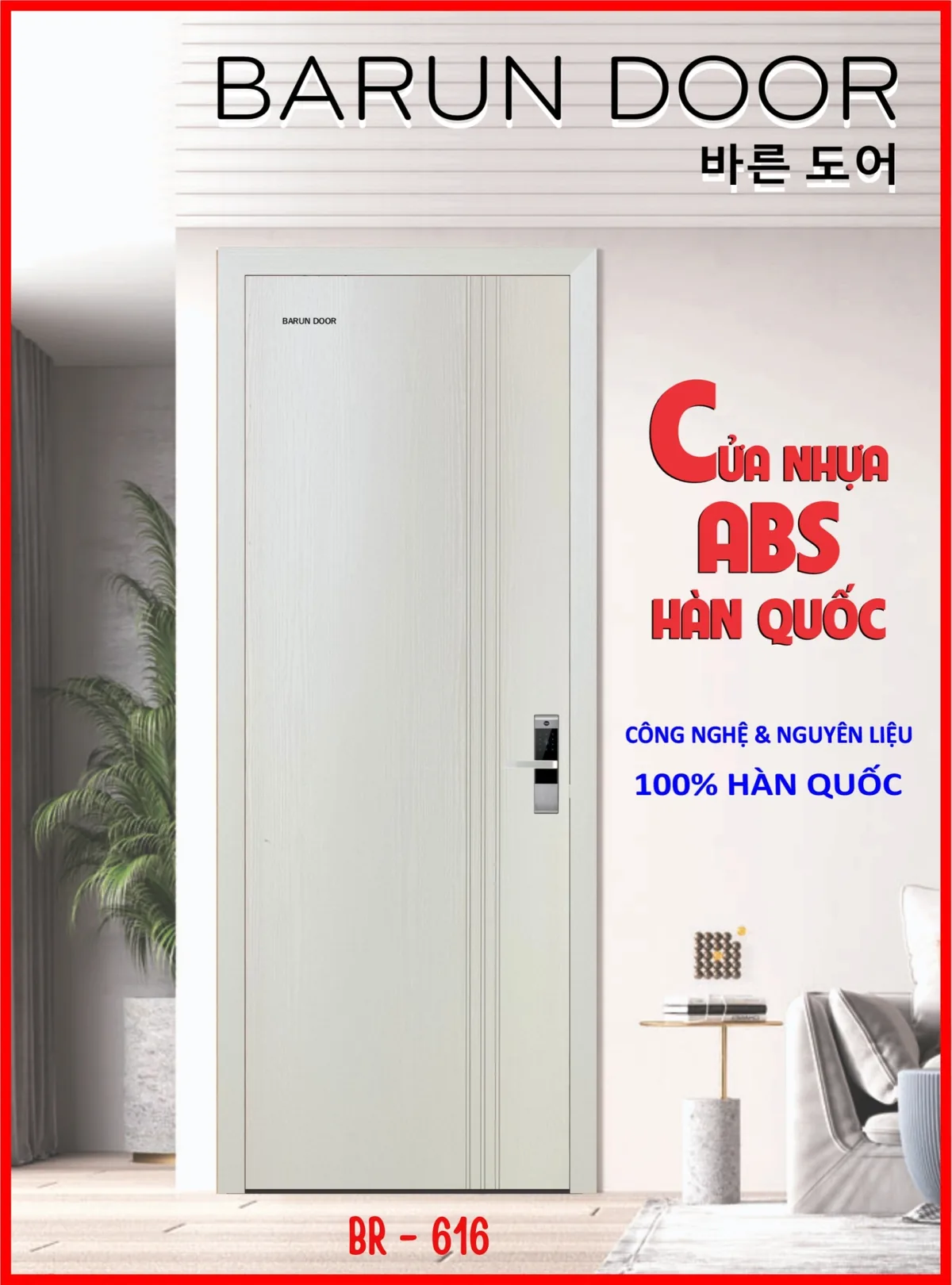 CỬA HUỲNH ÂM BR-616