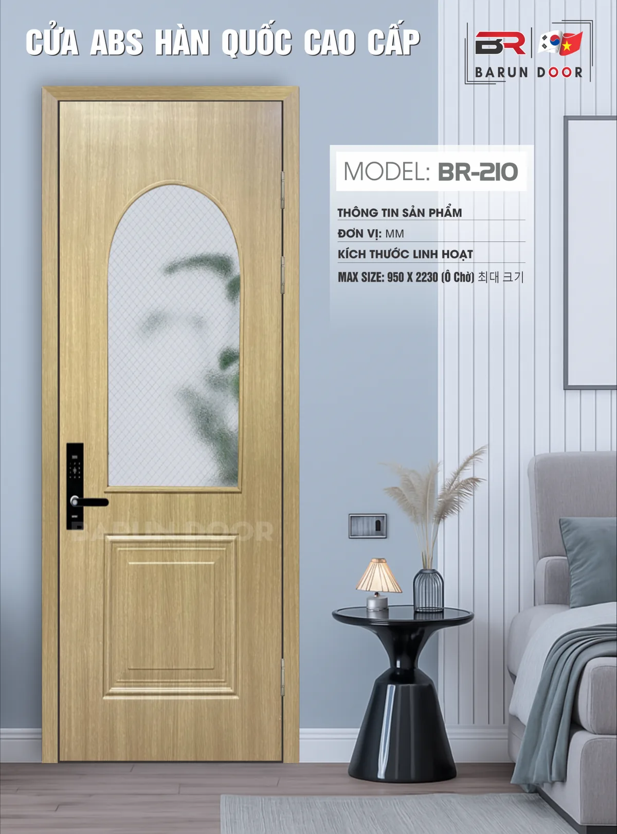 CỬA Ô KÍNH BR-210