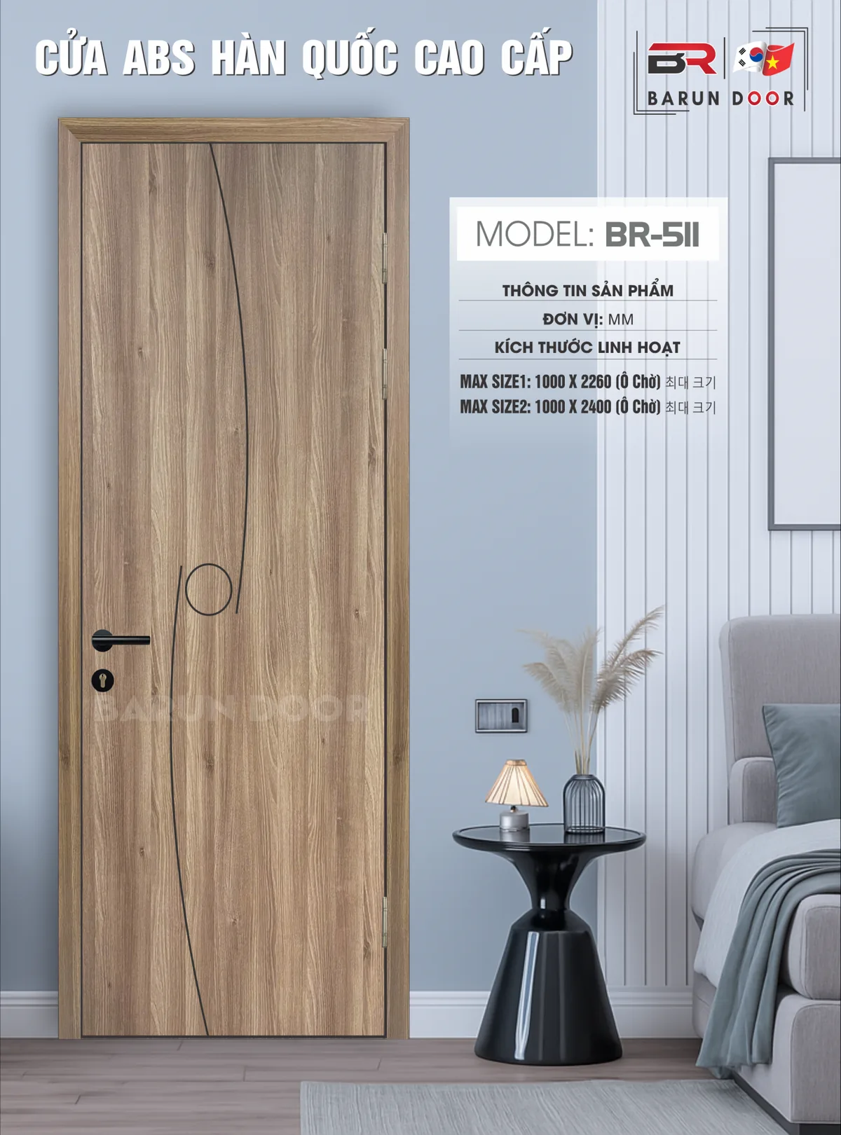 CỬA THIẾT KẾ BR-511