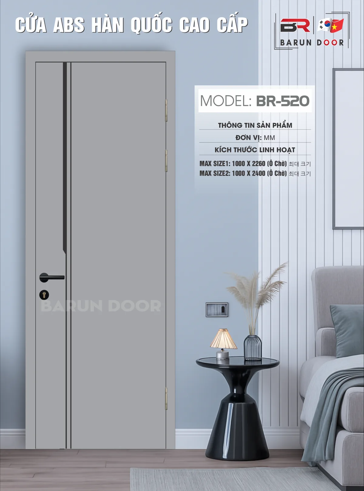 CỬA THIẾT KẾ BR-520